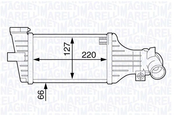 MAGNETI MARELLI Интеркулер 351319201930